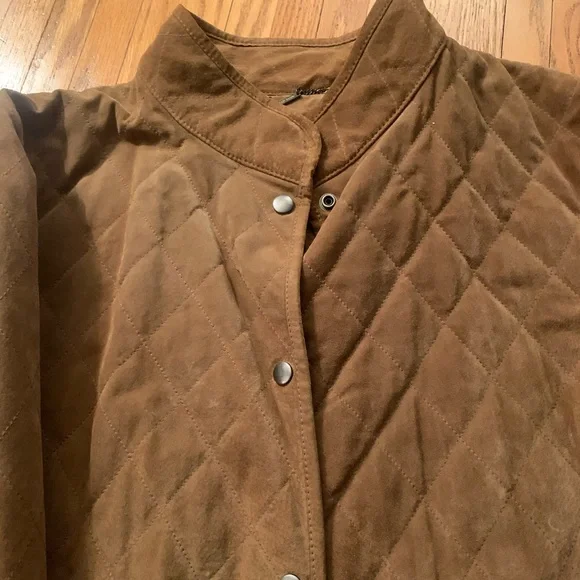 Women’s Charter Club Genuine Leather Jacket! - Picture 4 of 11